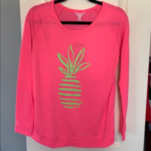 Lilly Pulitzer Pineapple Sweater - Picture 1 of 2